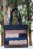 Hmong Handmade Cross-Stitch Malt Color Tote