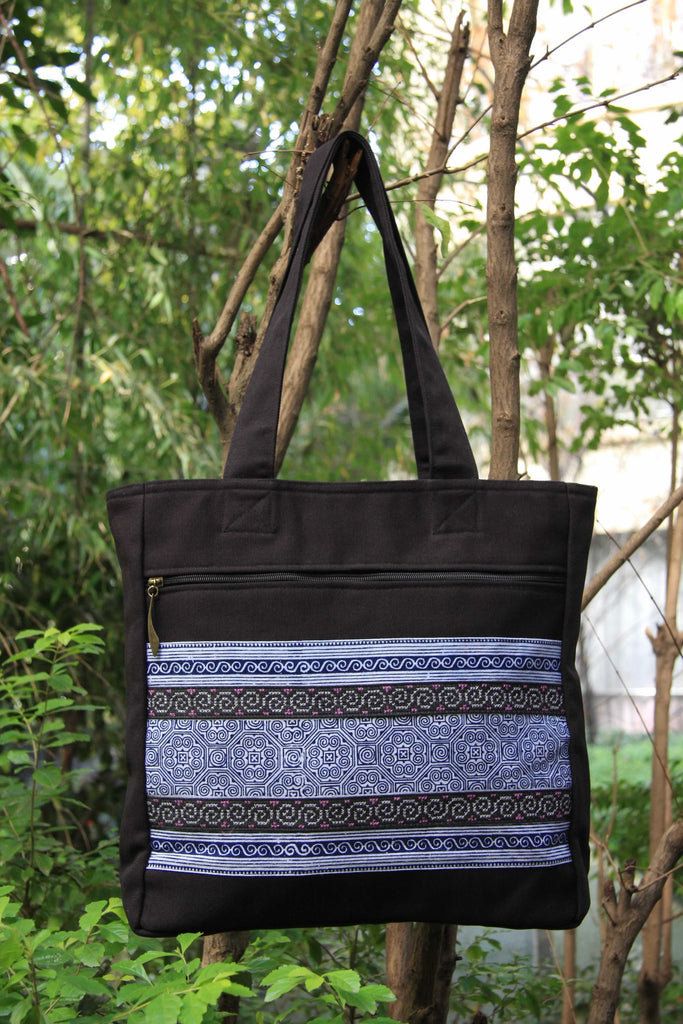 Hmong Handmade Medium Tote Bag